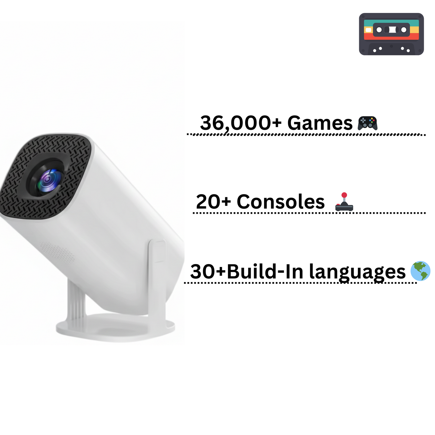 Retromixx Gaming Projector